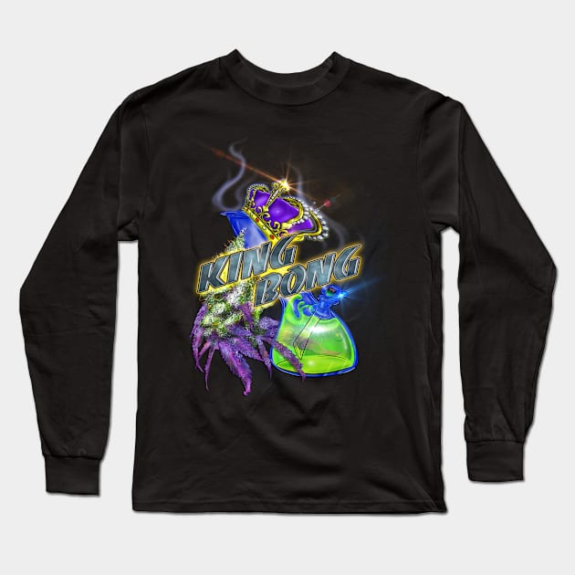 King Bong Long Sleeve T-Shirt by Destro